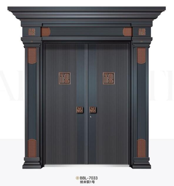 自建房鋅合金別墅大門(mén)